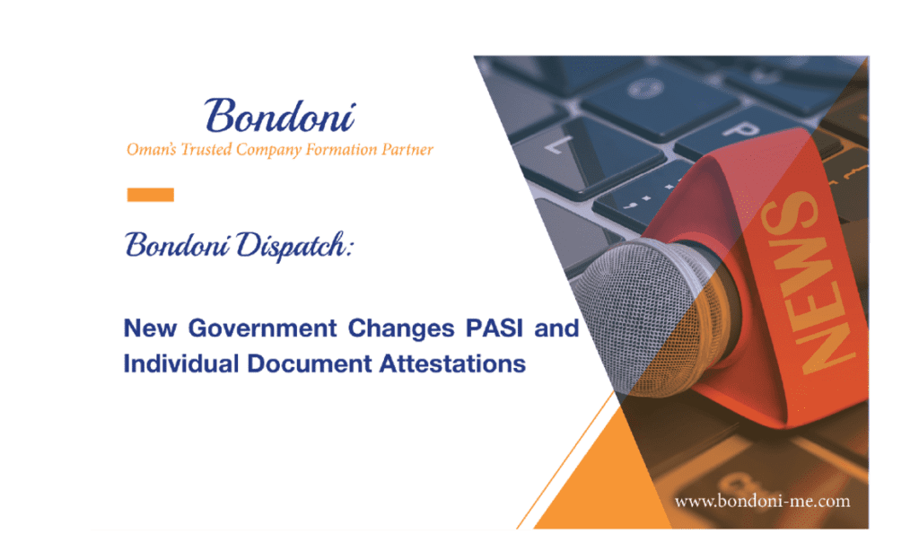 Government Updates PASI and Document Attestations: Key Points - Bondoni